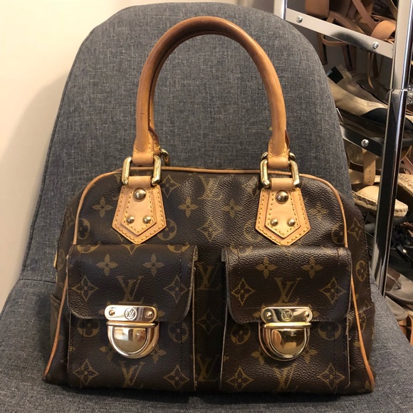 Find more Authentic Louis Vuitton Monogram Canvas Manhattan Gm for sale at  up to 90% off